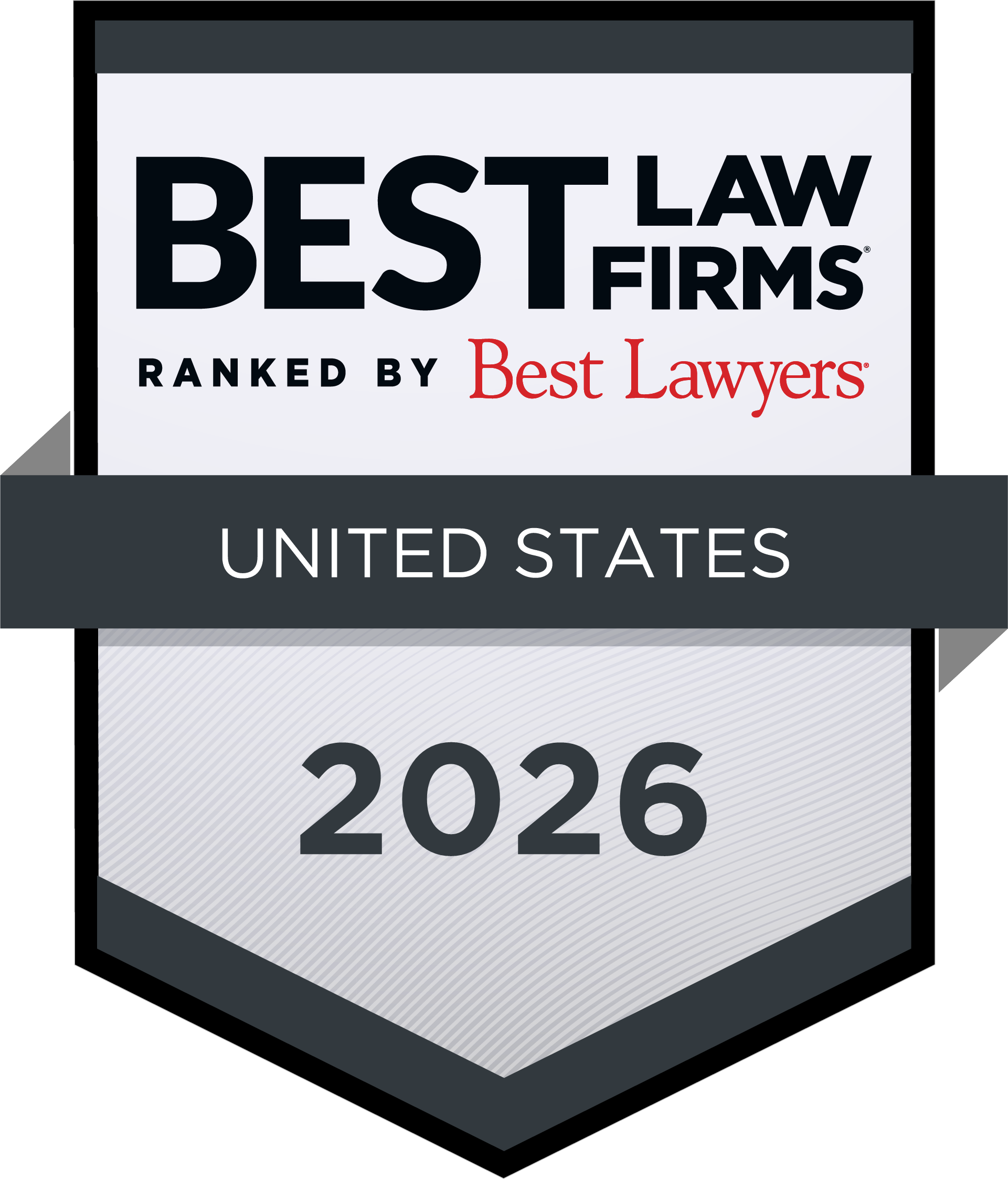 2026 Best Law Firms - Standard Badge