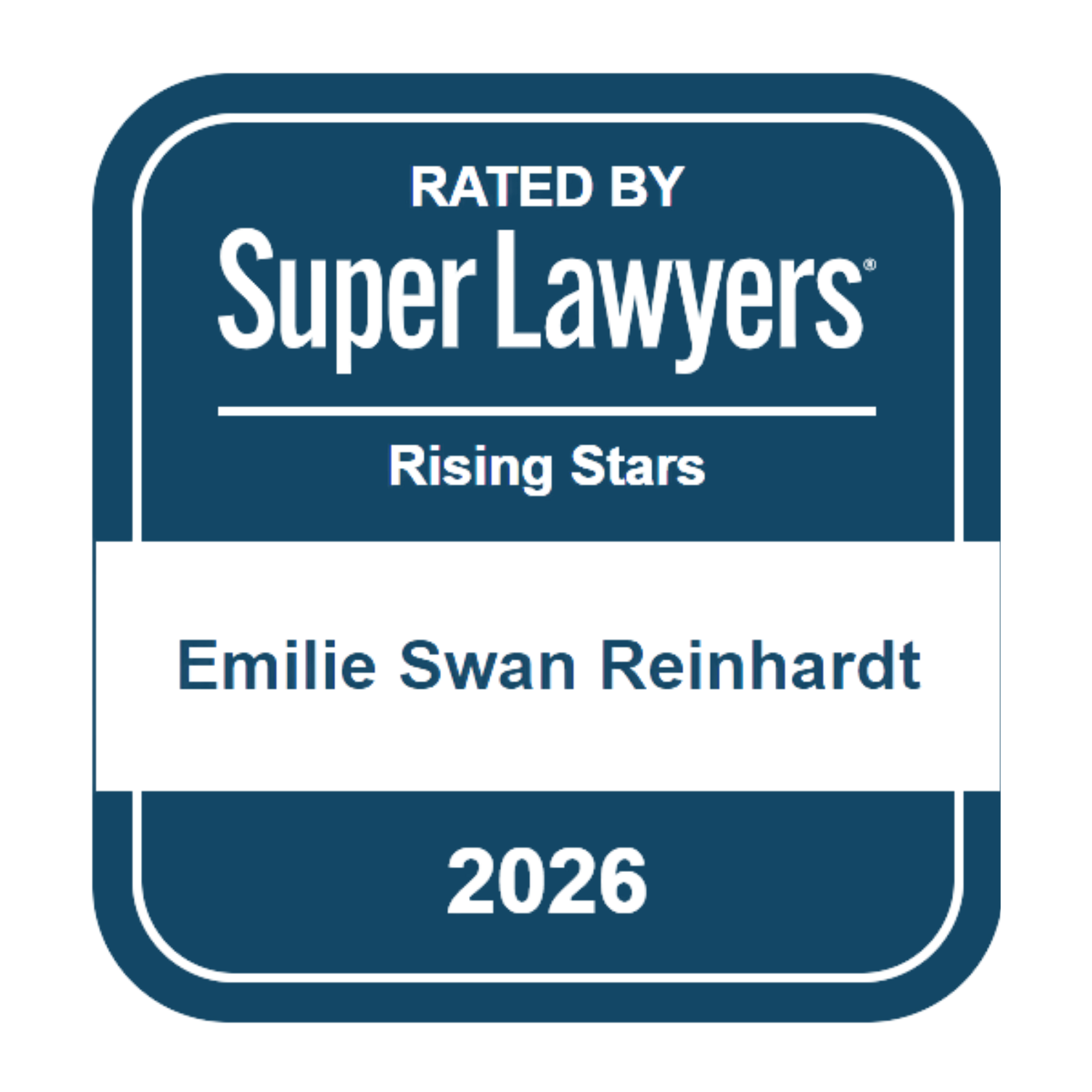 2026 Super Lawyers Badge Rising Stars - ESR