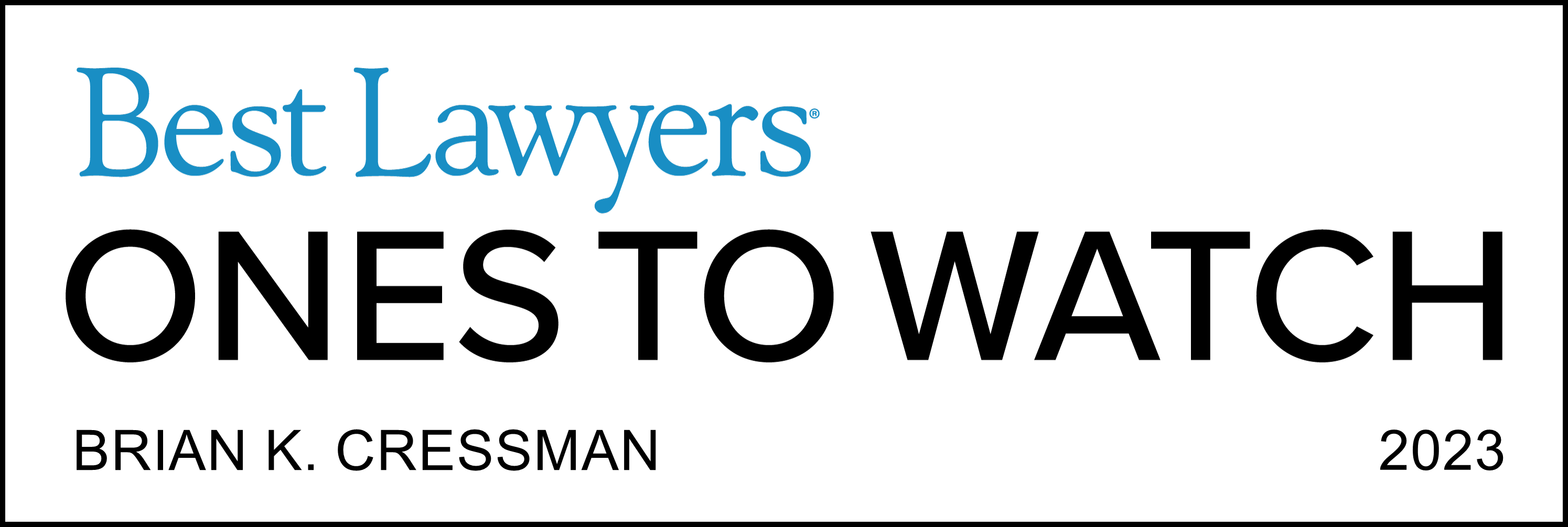 Best Lawyers - Ones to Watch 2023